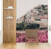 Vibrant wallpaper featuring the beauty of Positano

