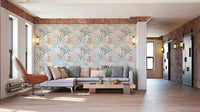 Playful botanical mix wallpaper for walls

