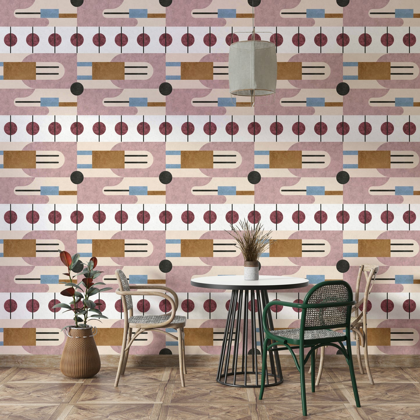 Serene Geometry Wallpaper⁠