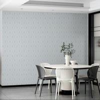 Soft pastel blue wallpaper for interiors

