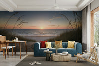 Ocean breeze wall mural scenery

