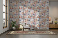 Beachy pastel ocean-themed wall décor

