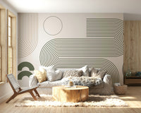 Vintage curves and flow on minimal background

