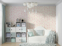 Modern blush mural wallpaper

