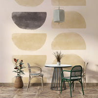 Soft-toned wallpaper for walls


