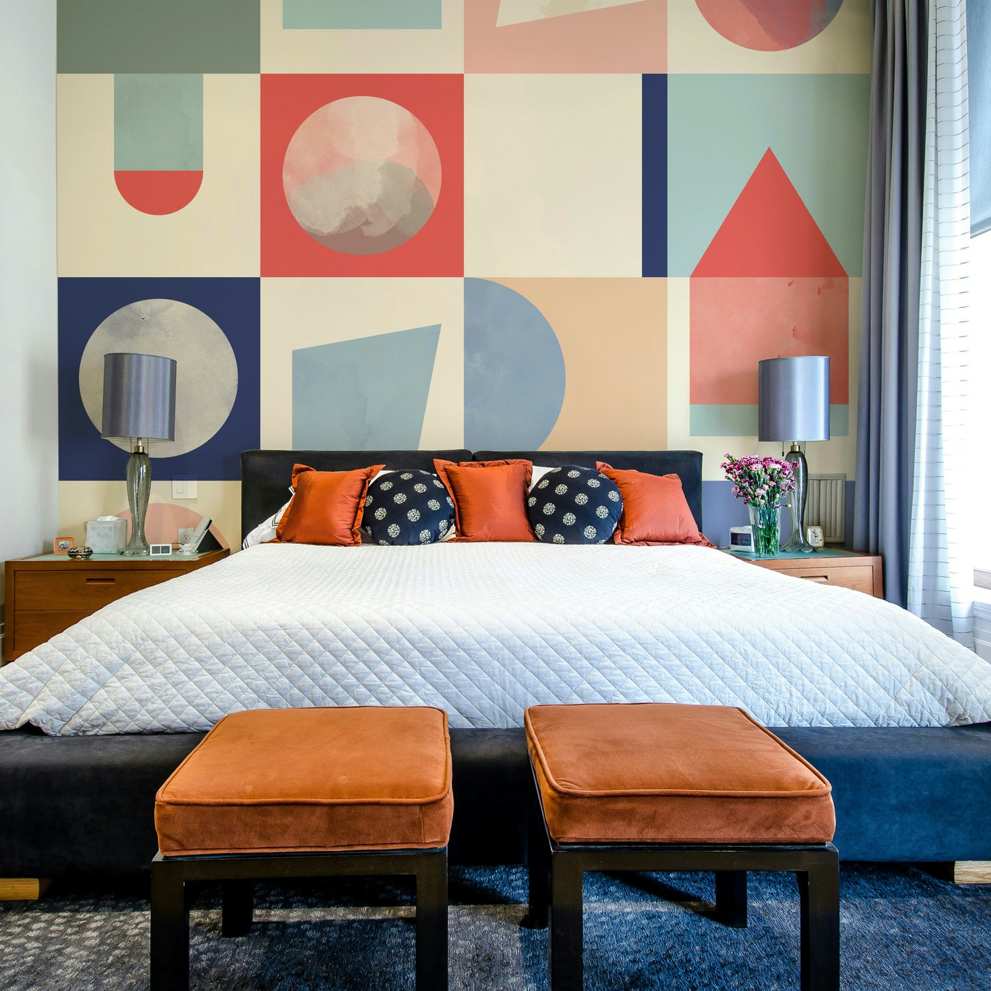 Modern art mural for walls

