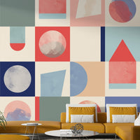 Stylish mural for modern spaces


