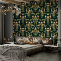 Forest tone mural wallpaper

