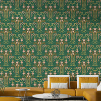 Forest grove tulip wall mural

