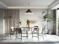 Pastel baby lamb mural for soft nursery style

