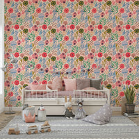 Coastal-inspired wallpaper with tranquil ocean view

