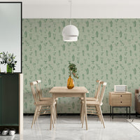 Classic retro bar wallpaper for stylish interiors

