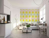 Soft pastel wallpaper perfect for quiet spaces

