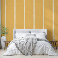 Natural golden wallpaper look

