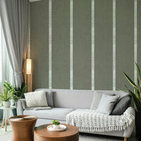 Muted grey stripe wallpaper

