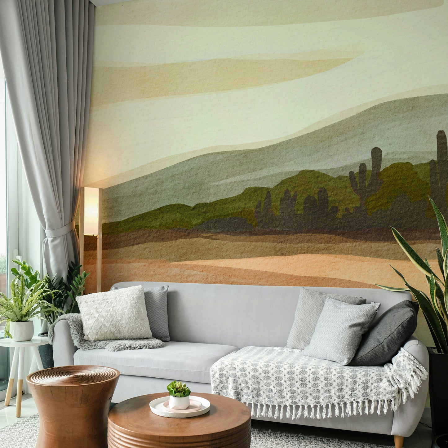 Durable abstract desert wallpaper

