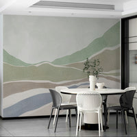 Soft Hills wall mural

