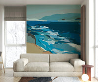 Fluid wave design wallpaper

