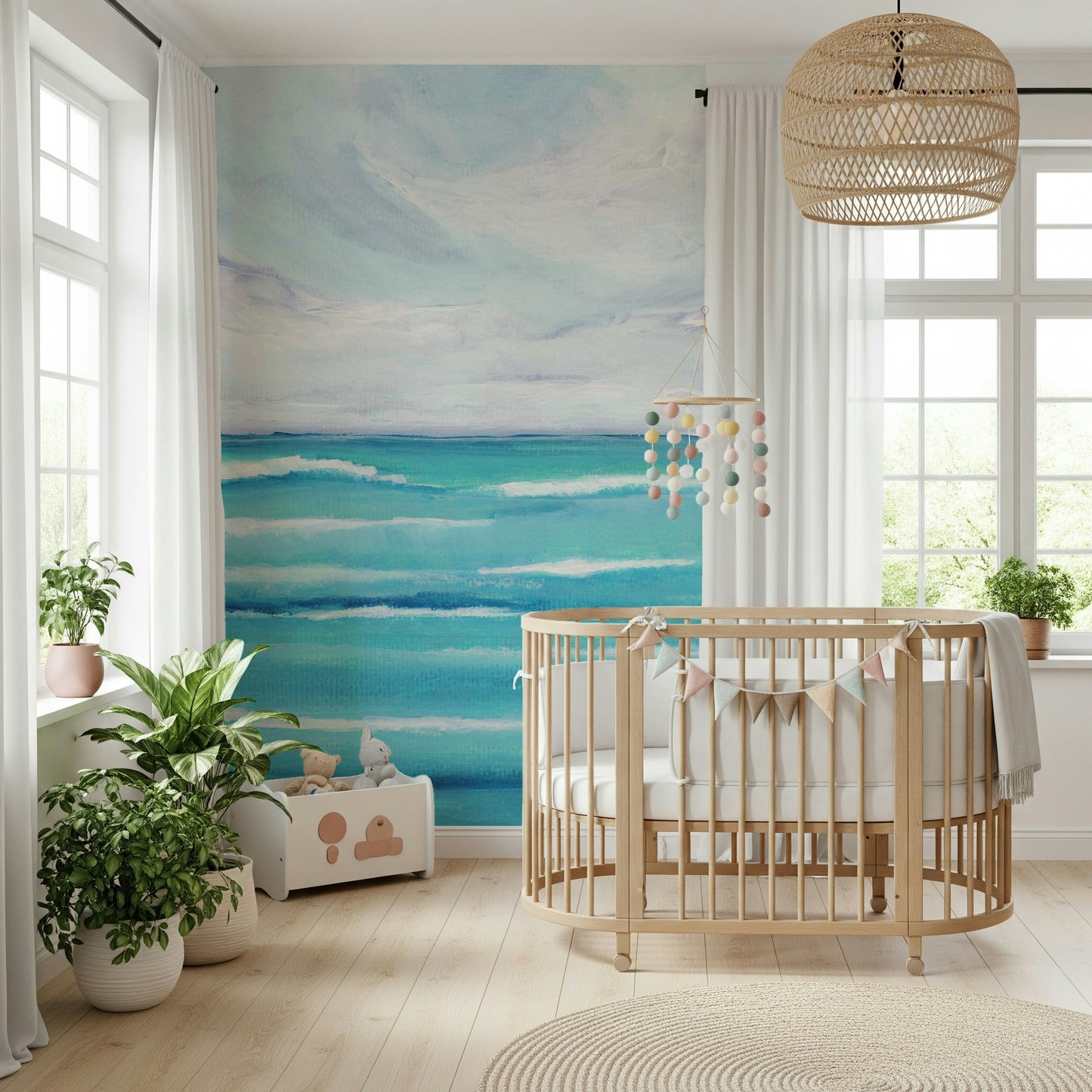 Ocean's Embrace landscape Wall Mural