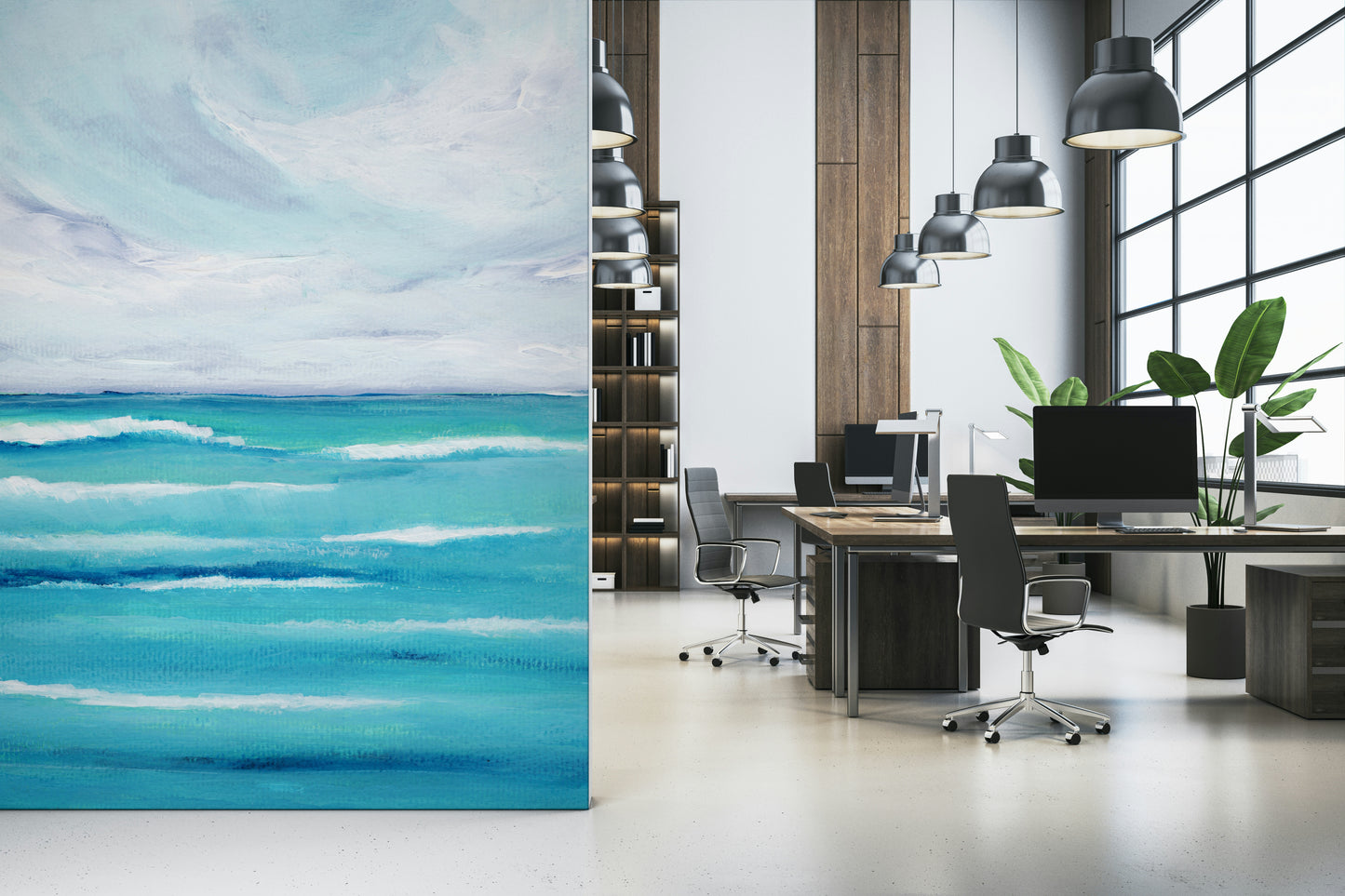 Ocean's Embrace landscape Wall Mural
