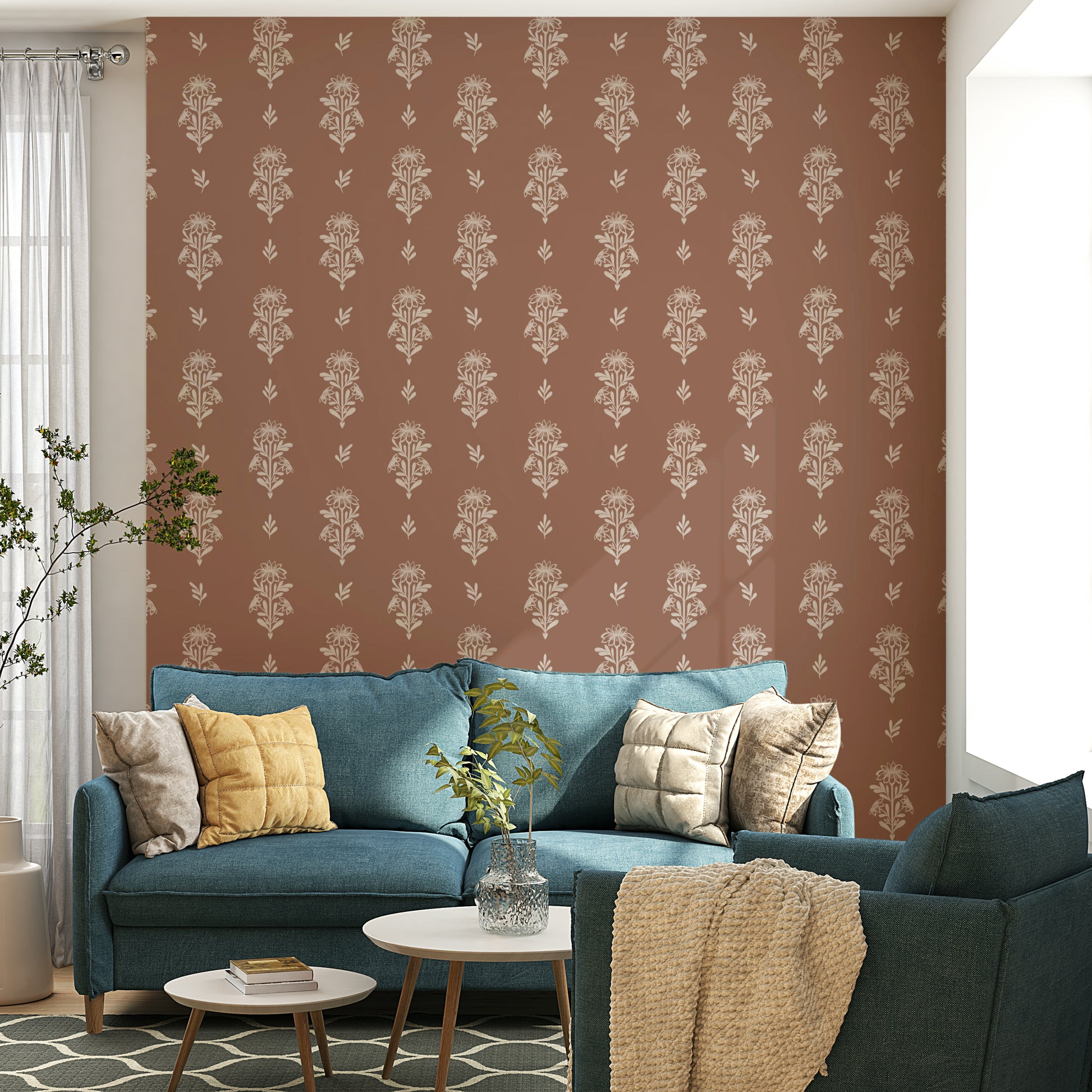 Durable earthy wallpaper

