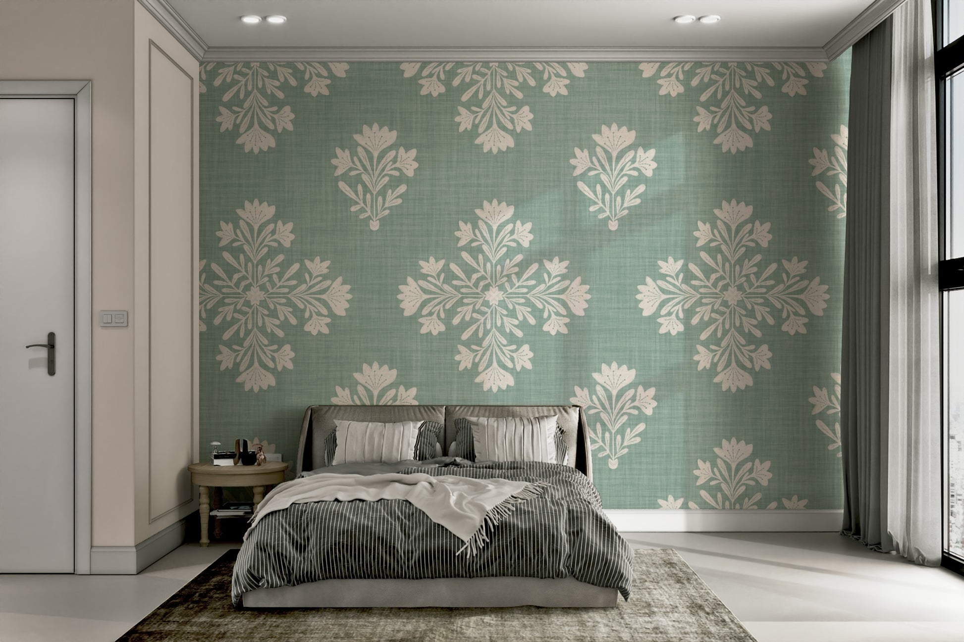 Calming natural wallpaper

