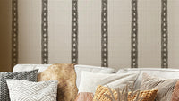 Gray Diamond Stripes wallpaper

