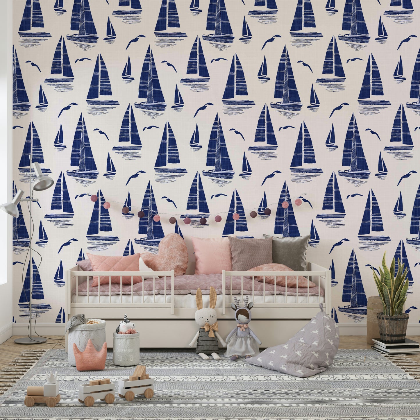 Durable marine wallpaper

