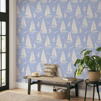 Easy install coastal wallpaper

