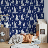 Seaside Regatta wallpaper

