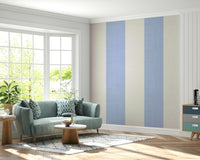 Bedroom periwinkle mural

