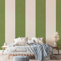 Living room stripe wallpaper

