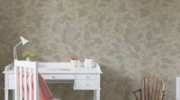 Woodland Garden vintage beige wallpaper for walls

