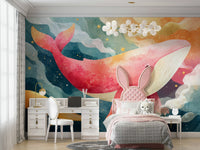 Easy install wall mural

