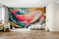 Starry night ocean wallpaper

