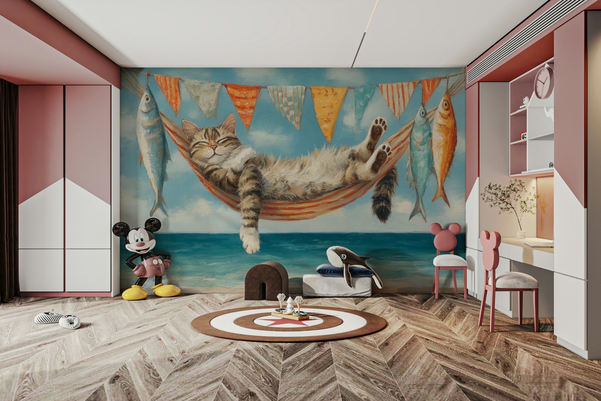 Cat by the sea wallpaper

