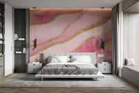 Easy install wall mural

