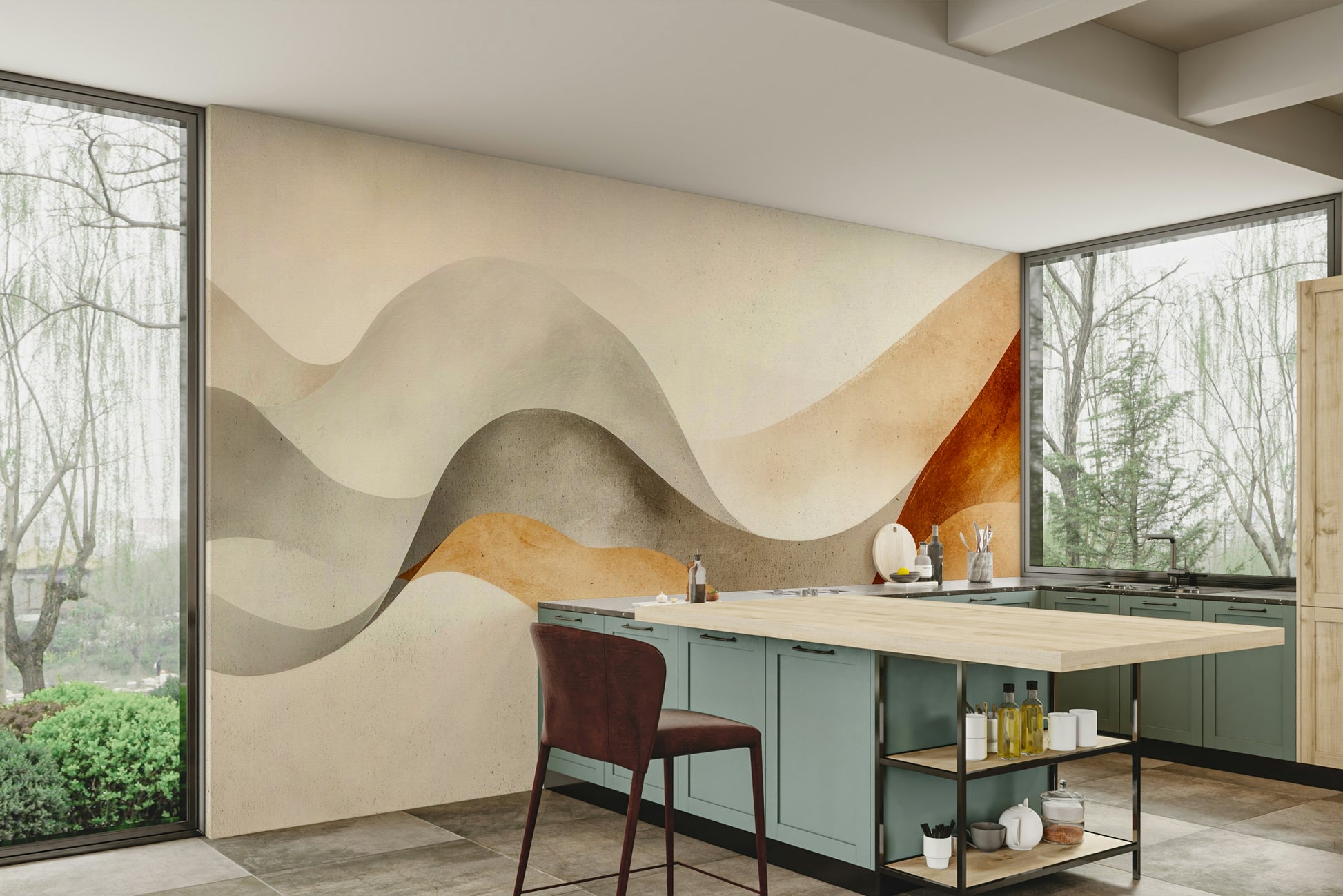 Sandy dunes wallpaper for walls

