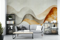 Living room soft wallpaper

