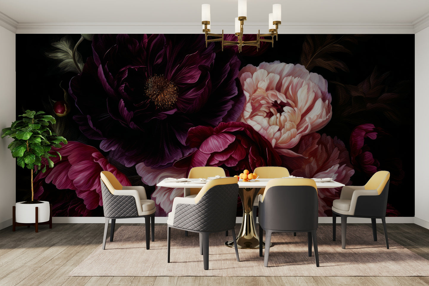 Easy install mural wallpaper

