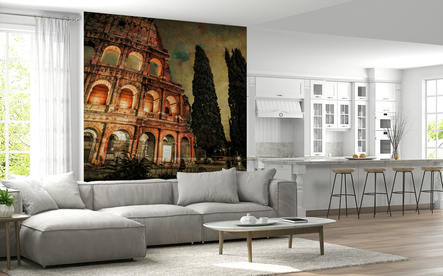 Rome's Iconic Monument Wall Mural