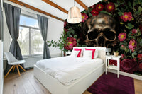 Memento Mori inspired wallpaper design

