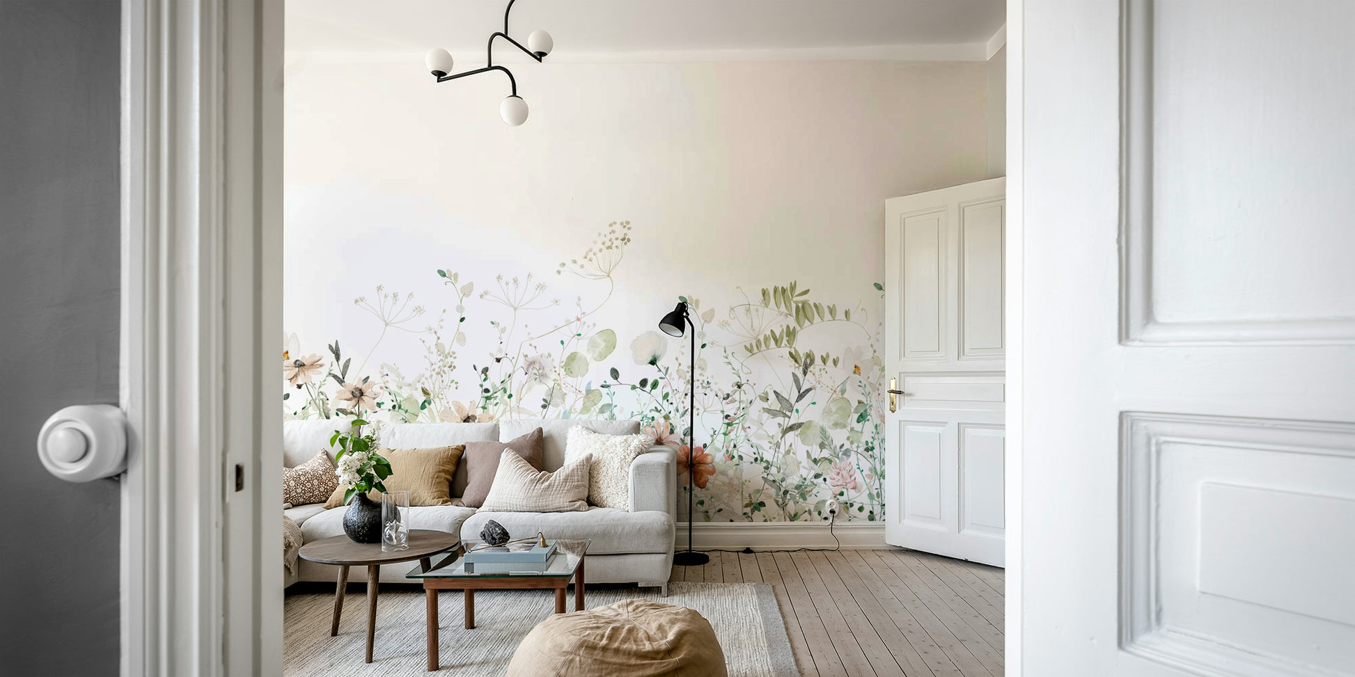 Easy to install mural wallpaper

