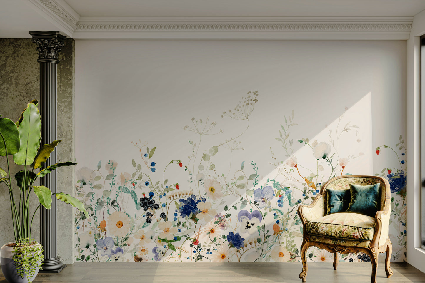 Durable and easy to install wallpaper


