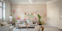 Romantic Rose Garden wall mural

