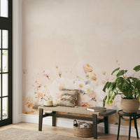 Watercolor Floral Dream wall mural

