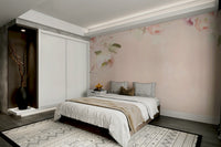 Blush and ivory rose wallpaper

