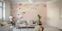 Easy install rose mural

