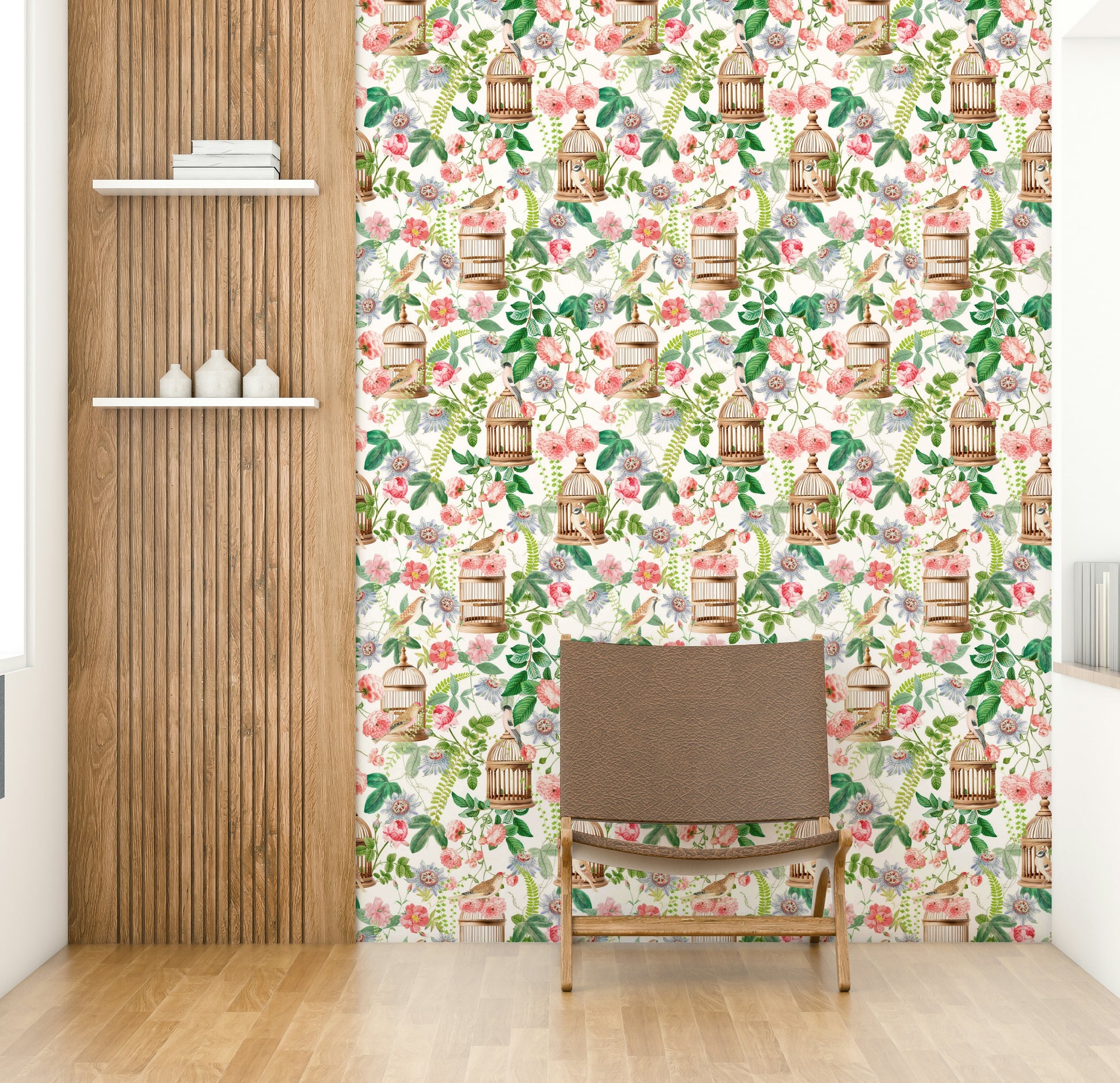 Blooming rose wall mural

