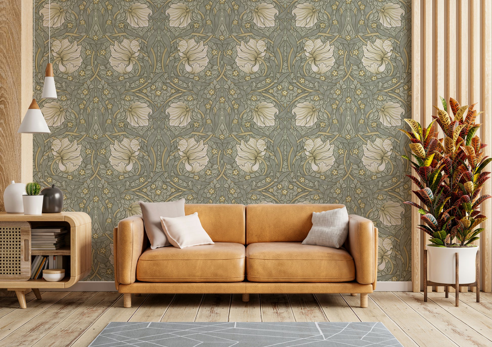 Timeless Victorian wallpaper pattern

